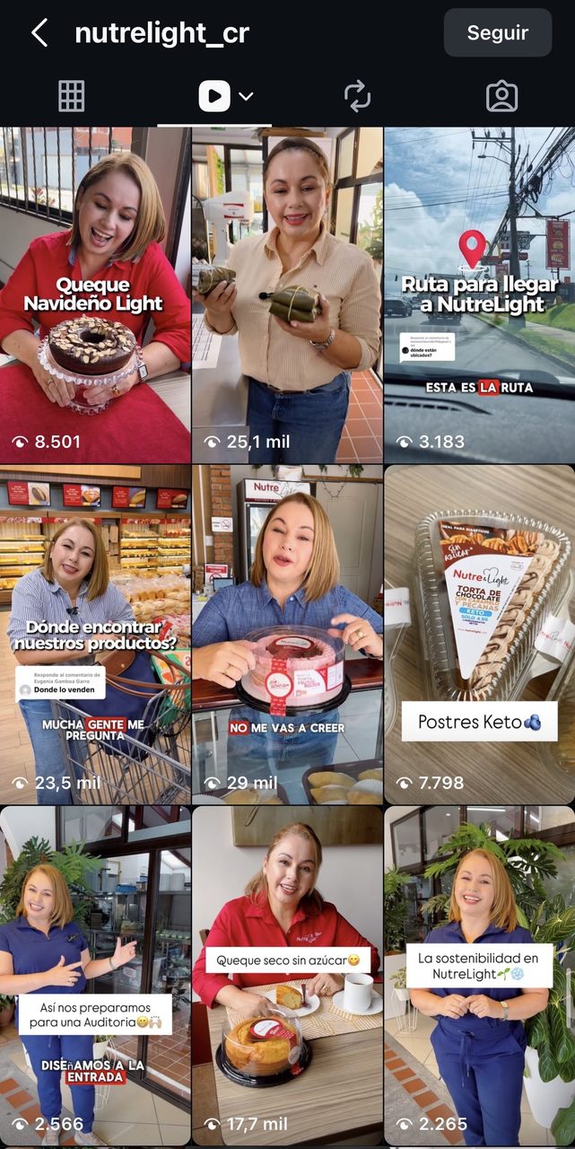 Videos realizados para NutreLight
