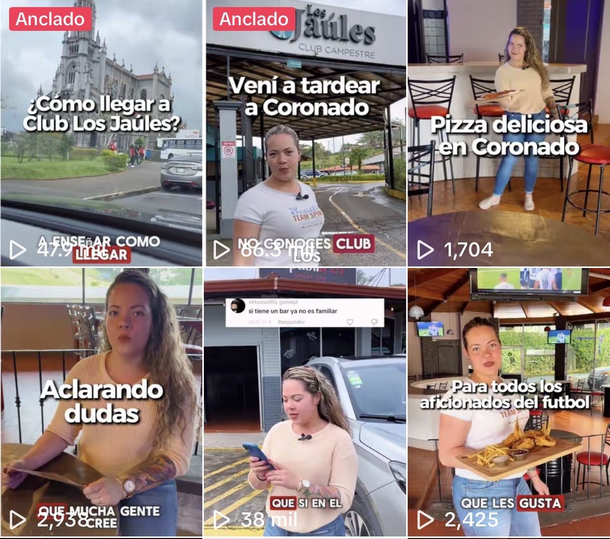 Videos realizados para Sport Bar