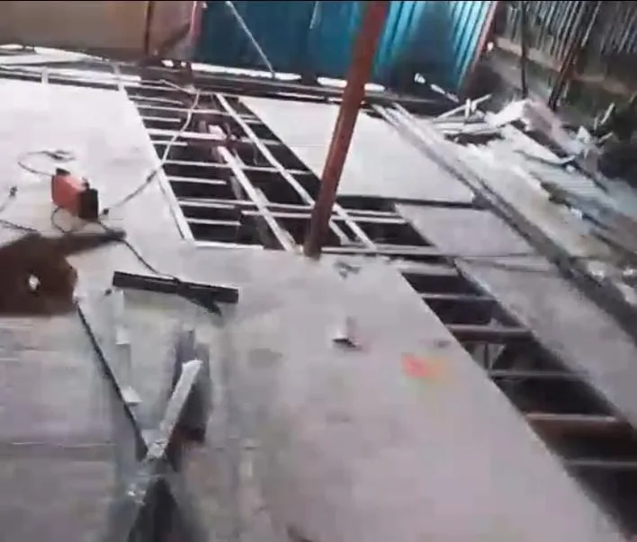 Soldadora e infraestructura