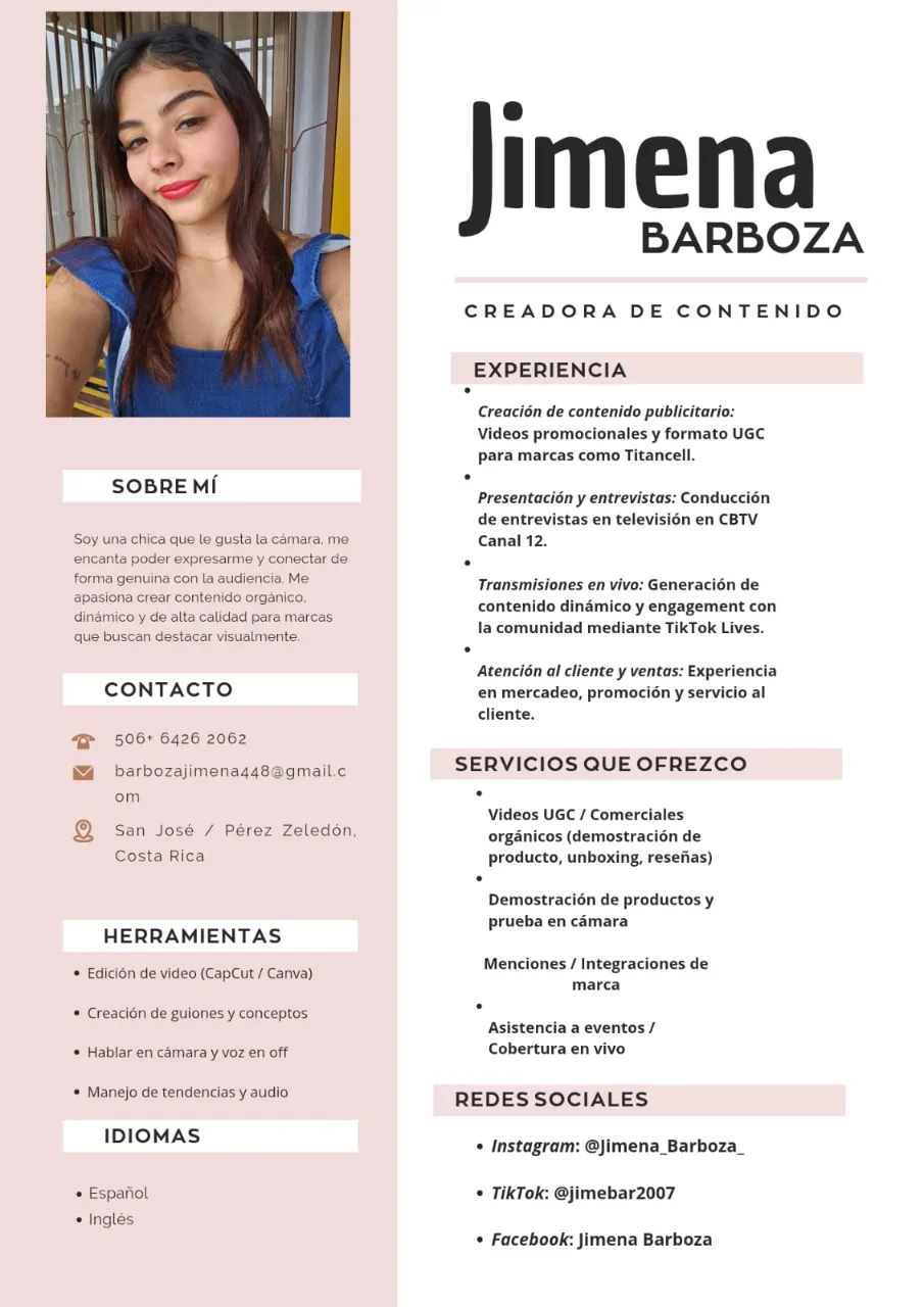 Mi curriculum