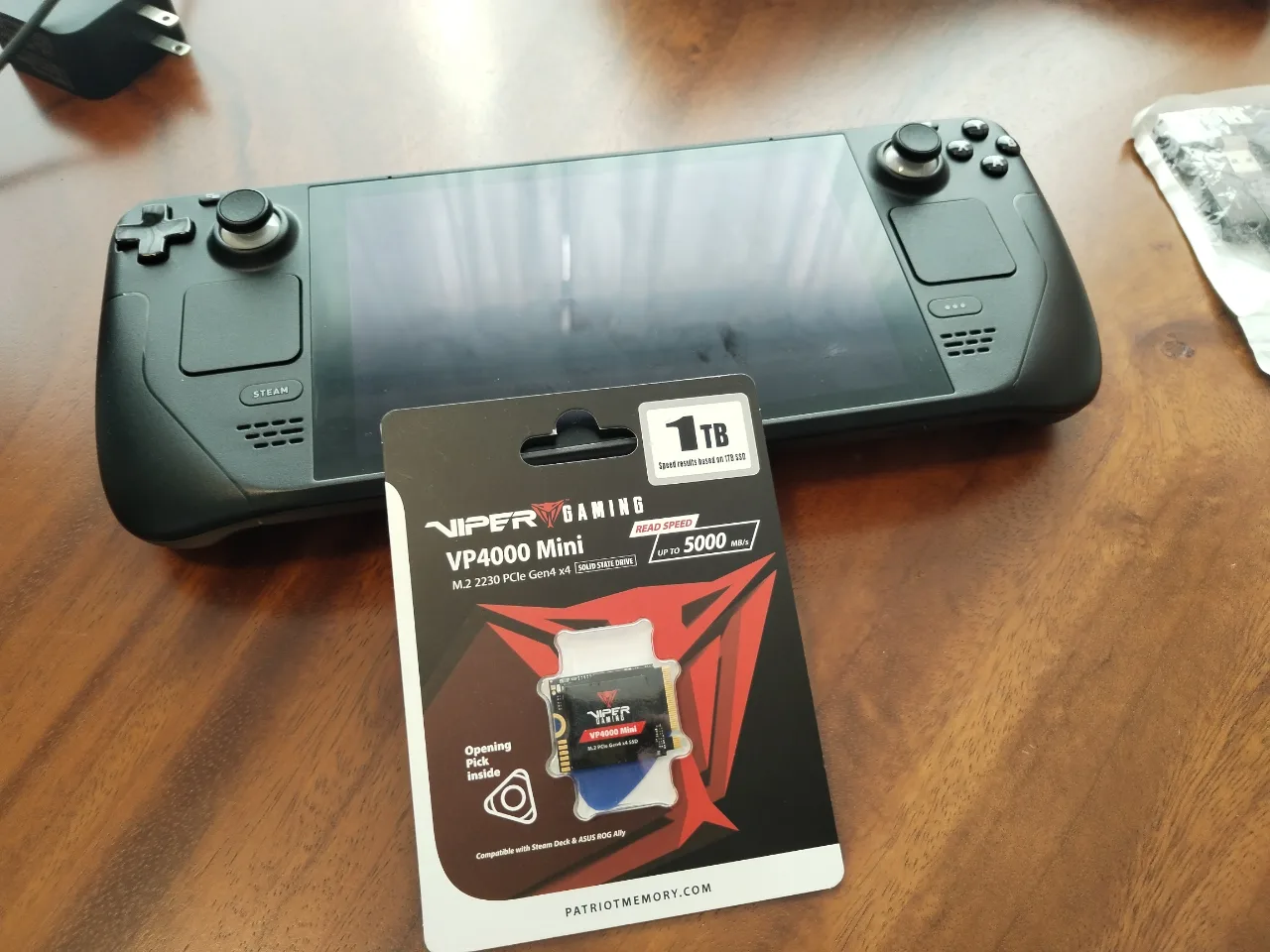 Cambio de ssd steam deck y Asus rog ally