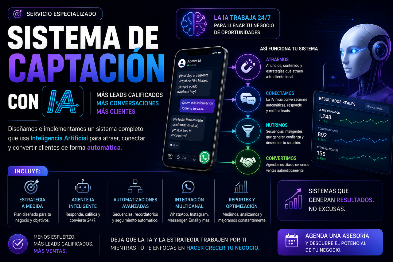 Sistema de captación con IA