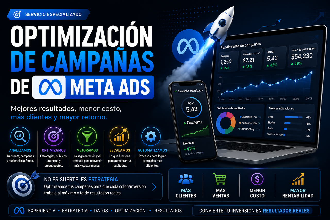 Optimización de campañas en Meta Ads
