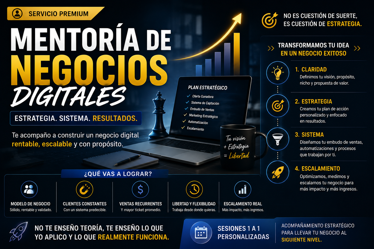 Mentoría de Negocios Digitales