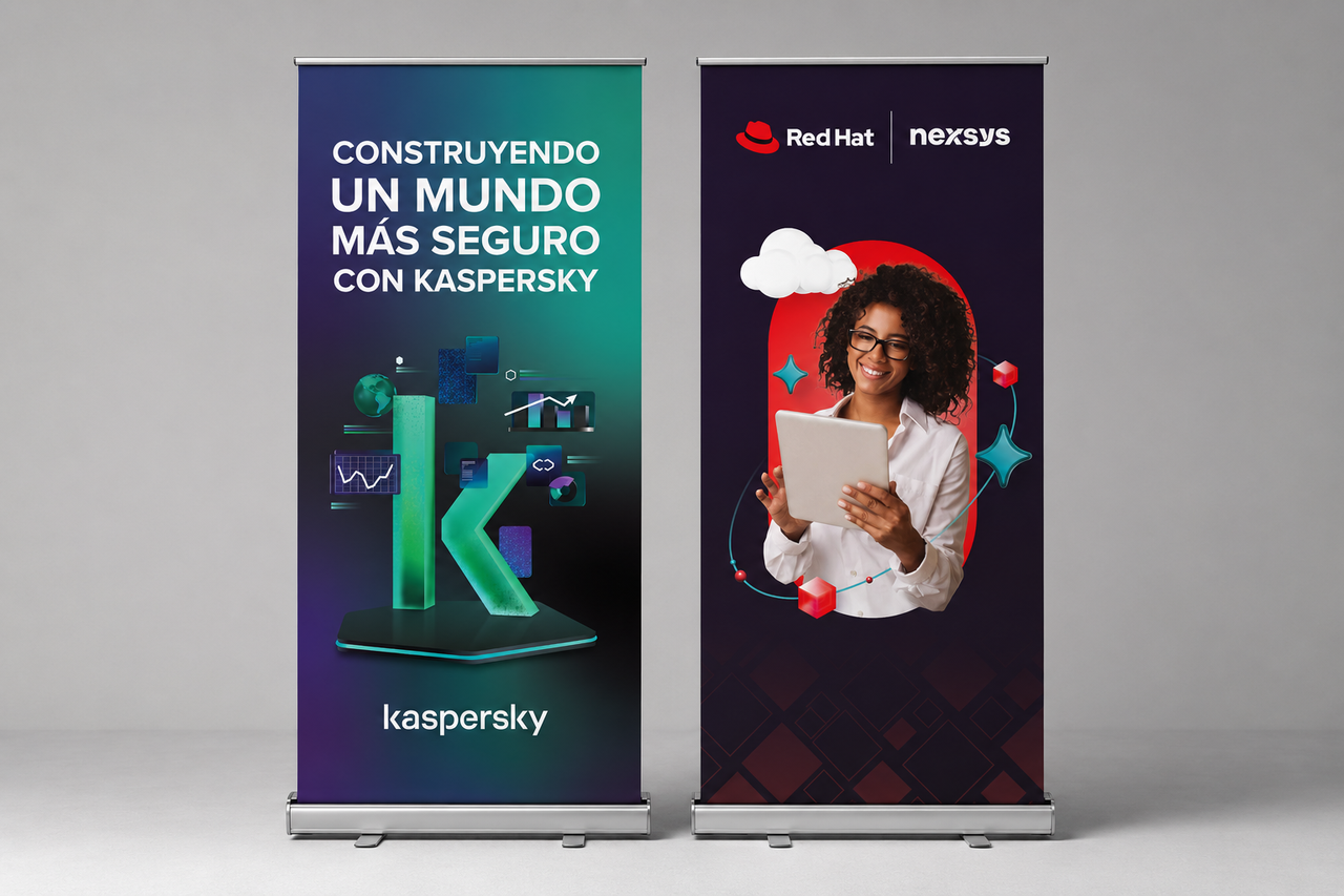 Diseño de banner roller up